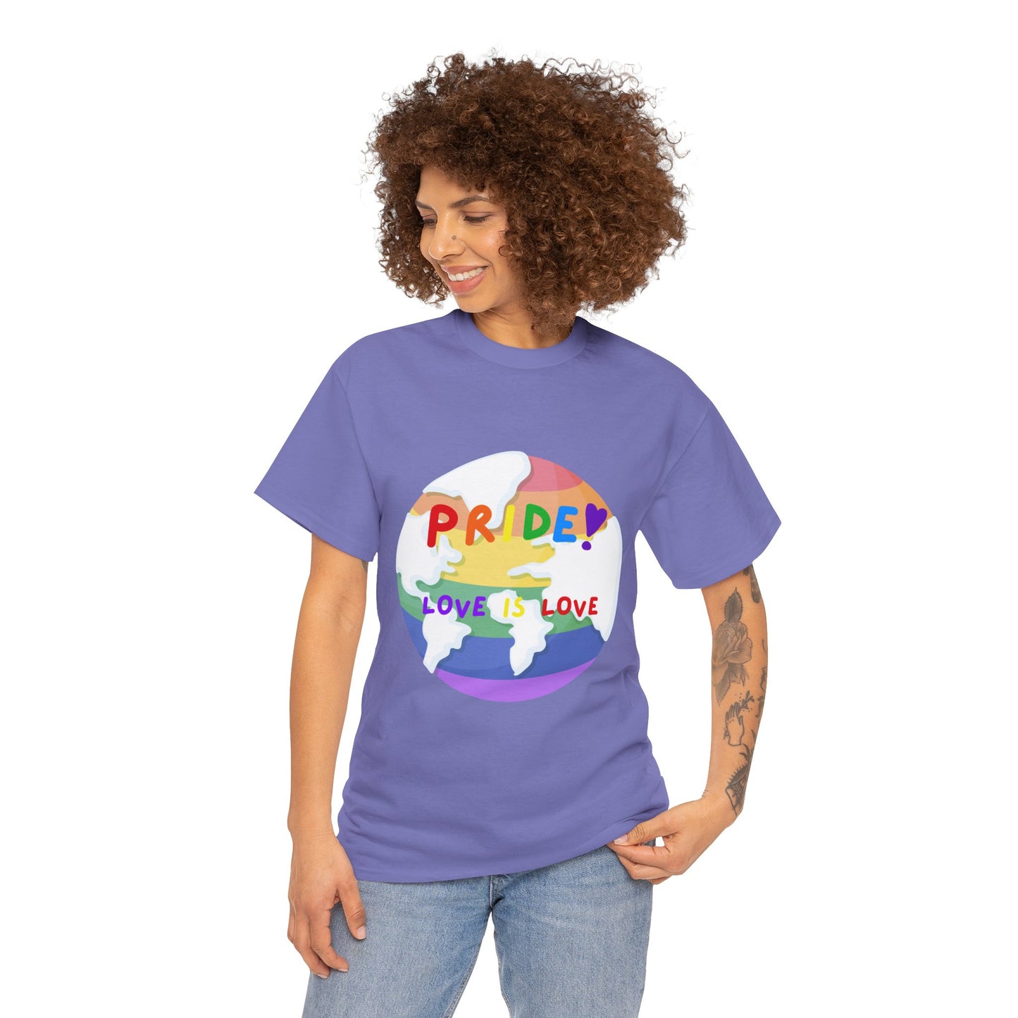 Unisex Heavy Cotton Tee - Pride Planet