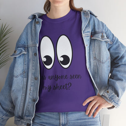 Unisex Heavy Cotton Tee - Sheet