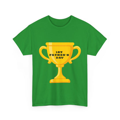 First Father's Day Tee - Unisex Heavy Cotton