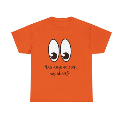 Unisex Heavy Cotton Tee - Sheet