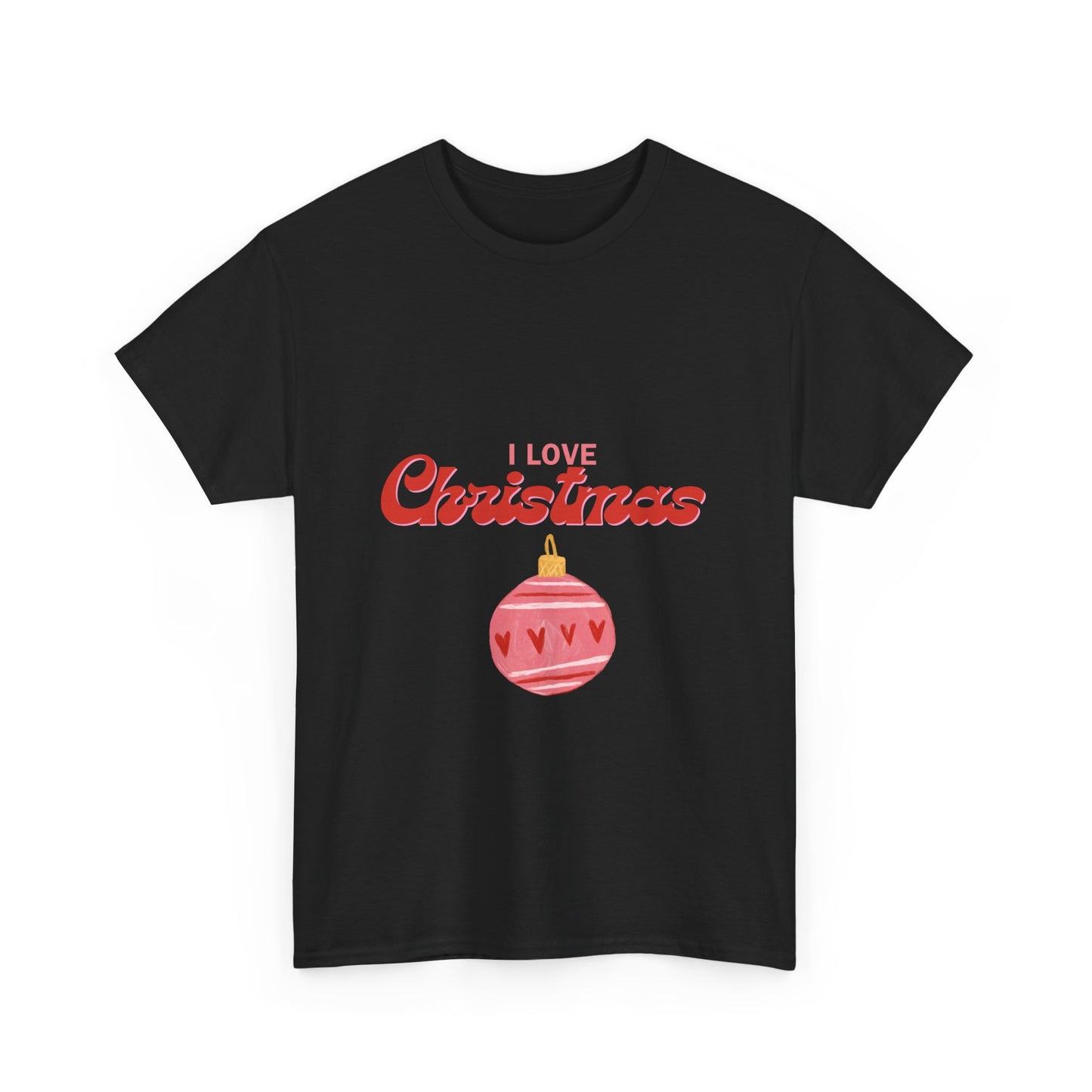 I Love Christmas - Unisex Heavy Cotton Tee