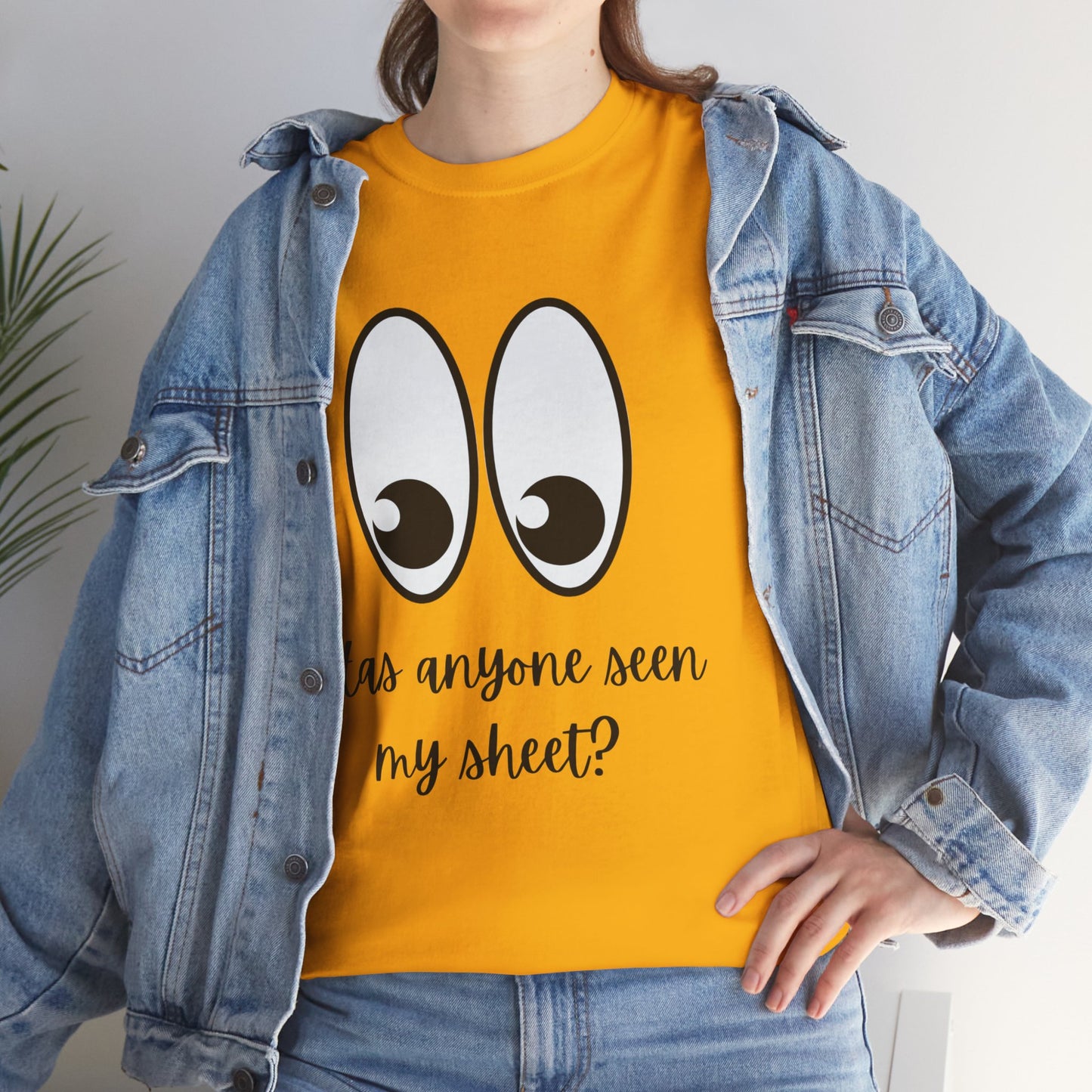 Unisex Heavy Cotton Tee - Sheet