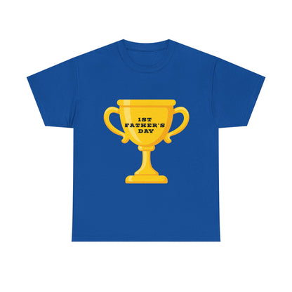 First Father's Day Tee - Unisex Heavy Cotton