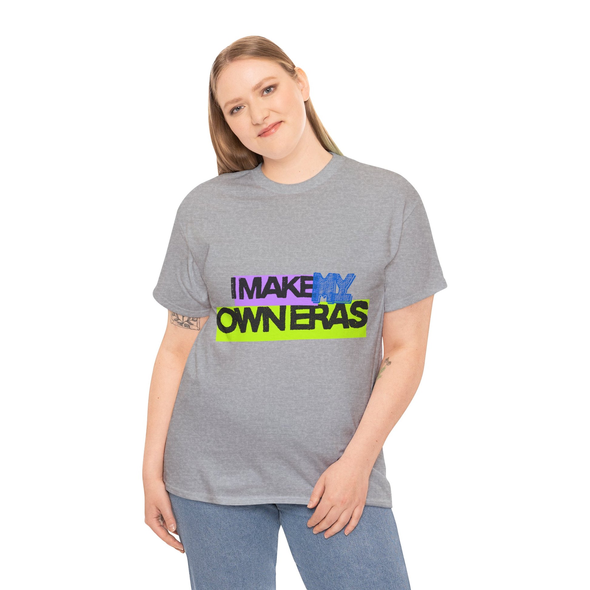 Statement tee with 'I Make My Own Eras' design — inspired by Unapologetic Icon - Taylor Swift. Fashion for bold self-expression.