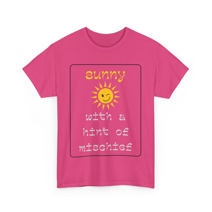Unisex Heavy Cotton Tee - Hint Of Mischief