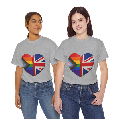 Pride Flag Unisex Tee - Reclaiming the Union Flag