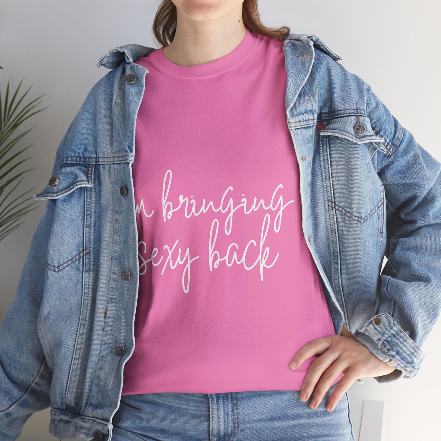 Sexy Back- Unisex Heavy Cotton Tee