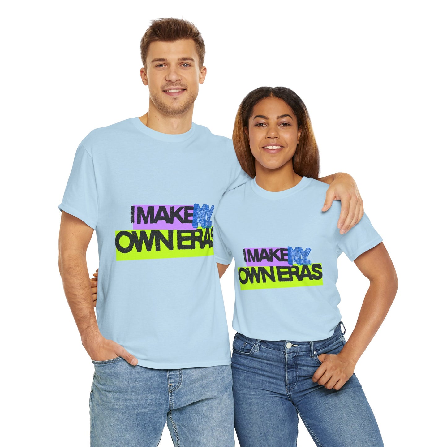 Statement tee with 'I Make My Own Eras' design — inspired by Unapologetic Icon - Taylor Swift. Fashion for bold self-expression.