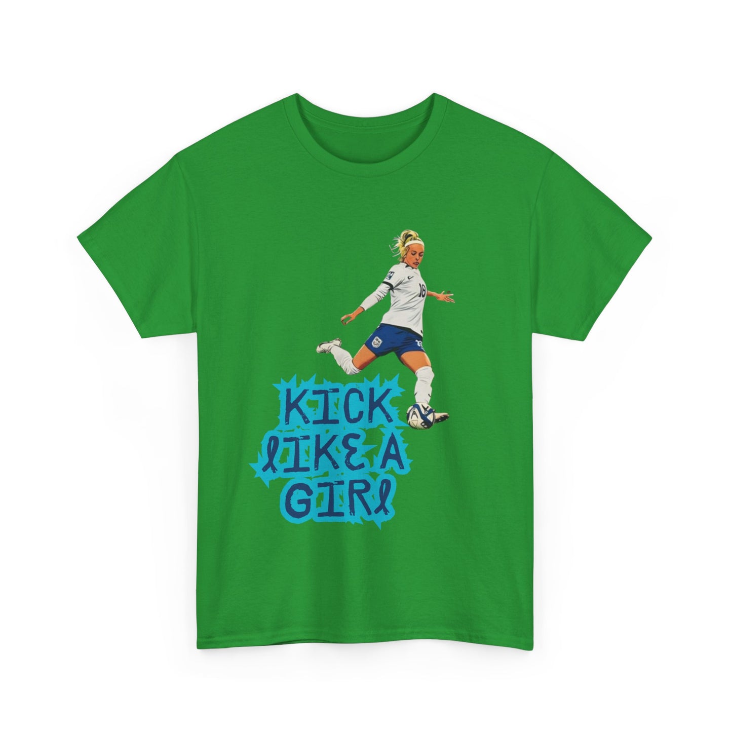Kick Like A Girl Unisex Tee - UEFA Women's Euro 2025 Inspired