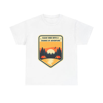 Unisex Heavy Cotton Tee - Chance Of Adventure