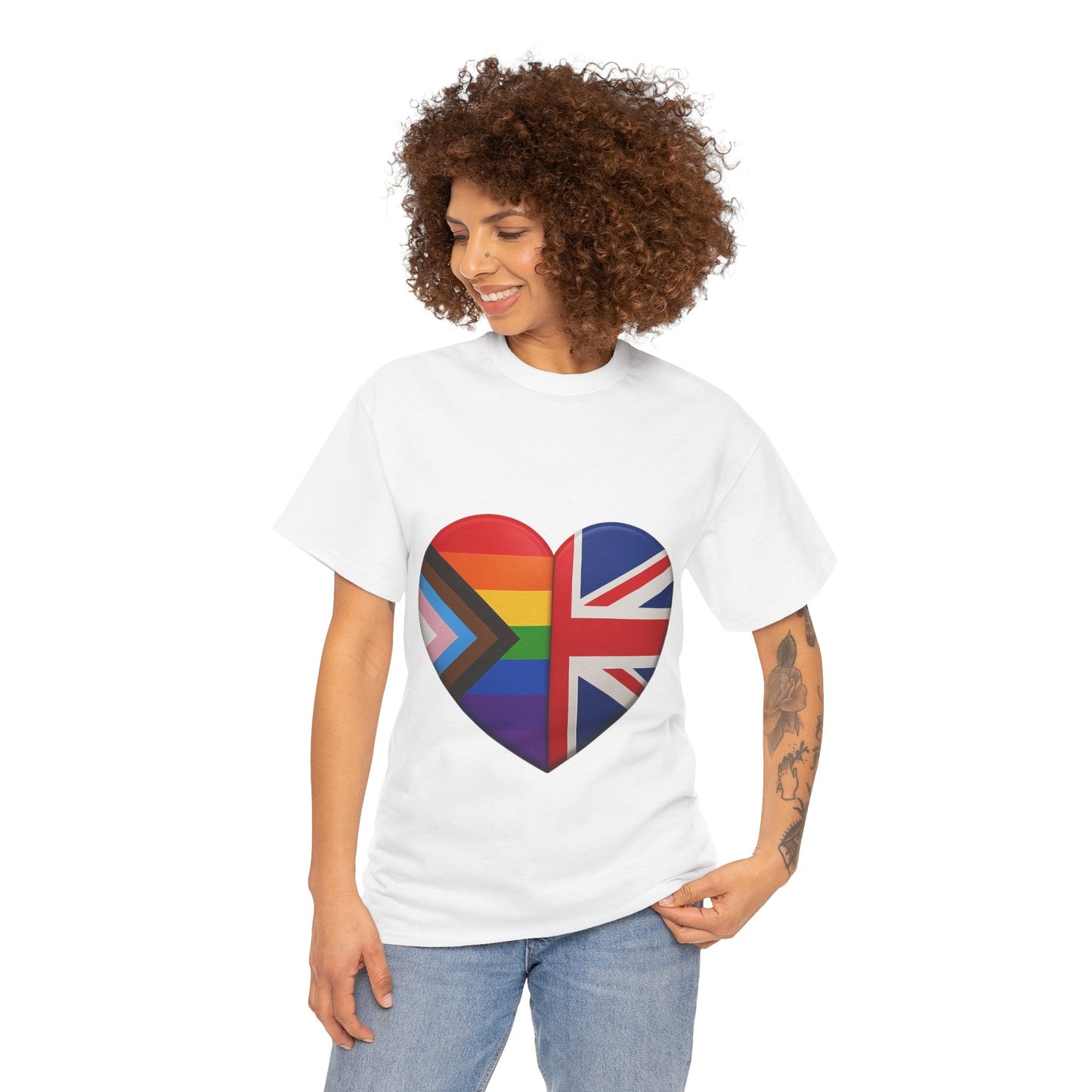 Pride Flag Unisex Tee - Reclaiming the Union Flag