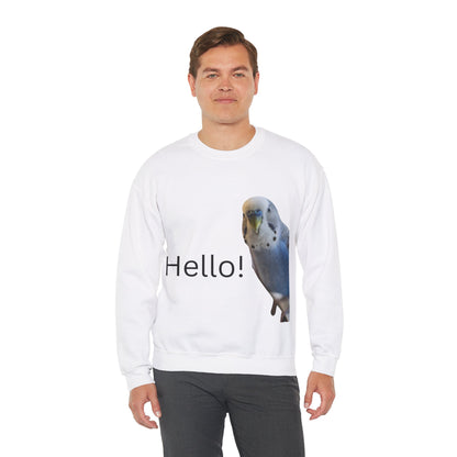 Budgie Hello Sweatshirt