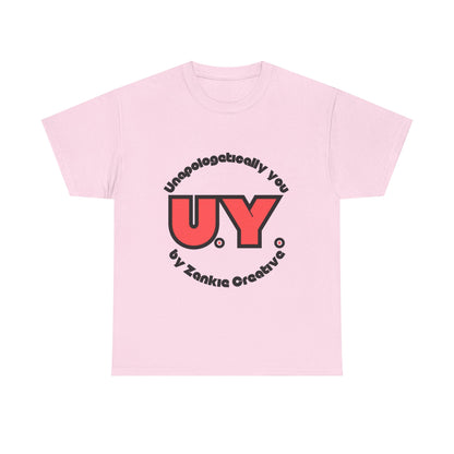 'Unapologetically You' unisex logo t-shirt by Zankie Creative