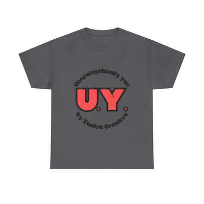 'Unapologetically You' unisex logo t-shirt by Zankie Creative