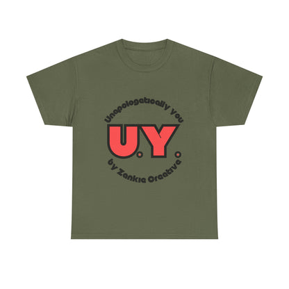 'Unapologetically You' unisex logo t-shirt by Zankie Creative