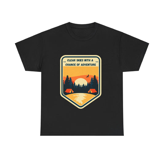 Unisex Heavy Cotton Tee - Chance Of Adventure