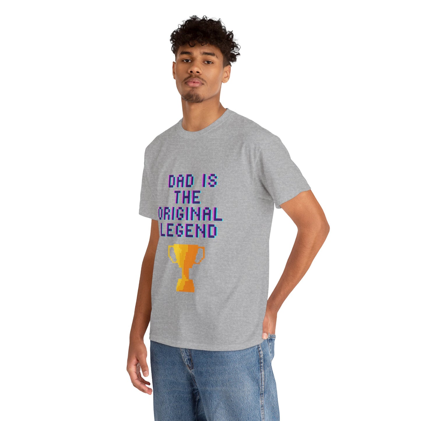 Dad is the Original Legend - Unisex Heavy Cotton Tee