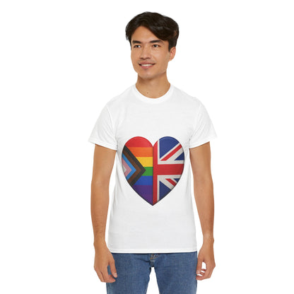 Pride Flag Unisex Tee - Reclaiming the Union Flag