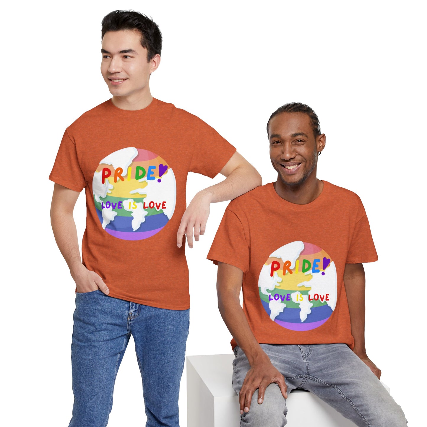 Unisex Heavy Cotton Tee - Pride Planet