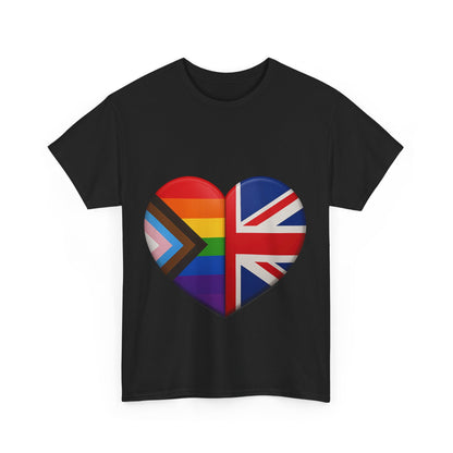 Pride Flag Unisex Tee - Reclaiming the Union Flag