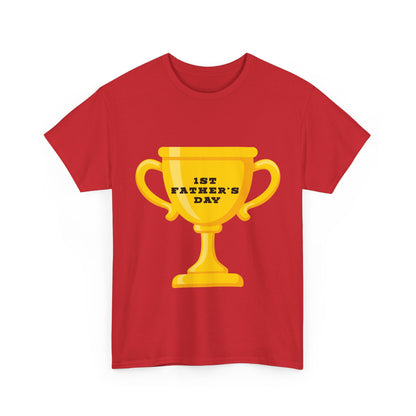 First Father's Day Tee - Unisex Heavy Cotton