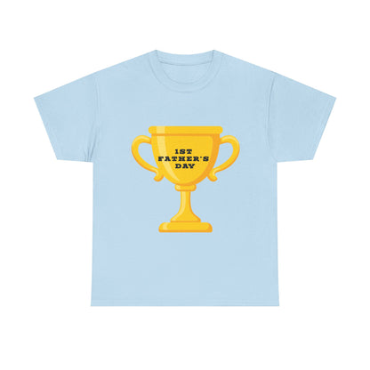 First Father's Day Tee - Unisex Heavy Cotton