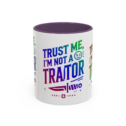 leanne quigley, claudia winkleman, traitors mug, traitors cup, coffee cup, TV show Mug, morning coffee, traitor or faithful, unapologetically you, unapologetically faithful.