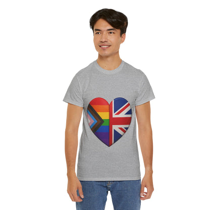 Pride Flag Unisex Tee - Reclaiming the Union Flag