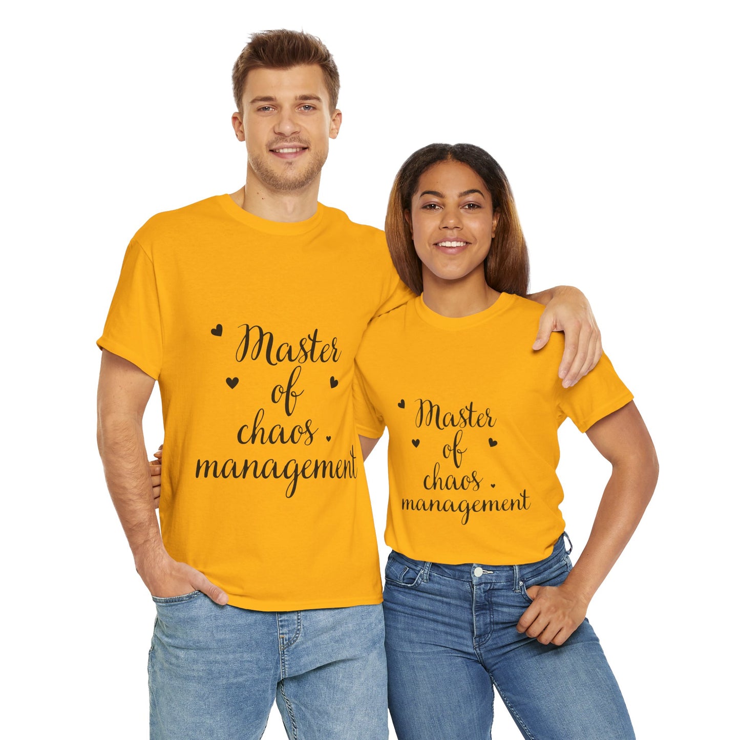 Unisex Heavy Cotton Tee - Chaos Management