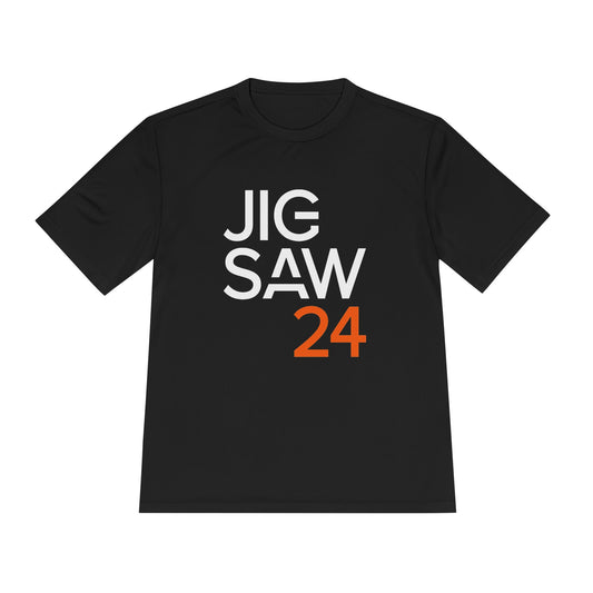 Jigsaw24 Sports Tee - Unisex Moisture Wicking Athletic Shirt
