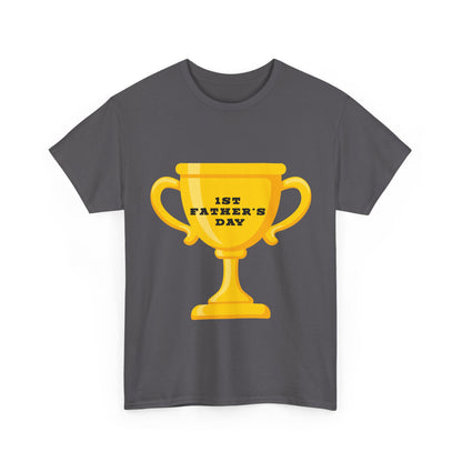 First Father's Day Tee - Unisex Heavy Cotton