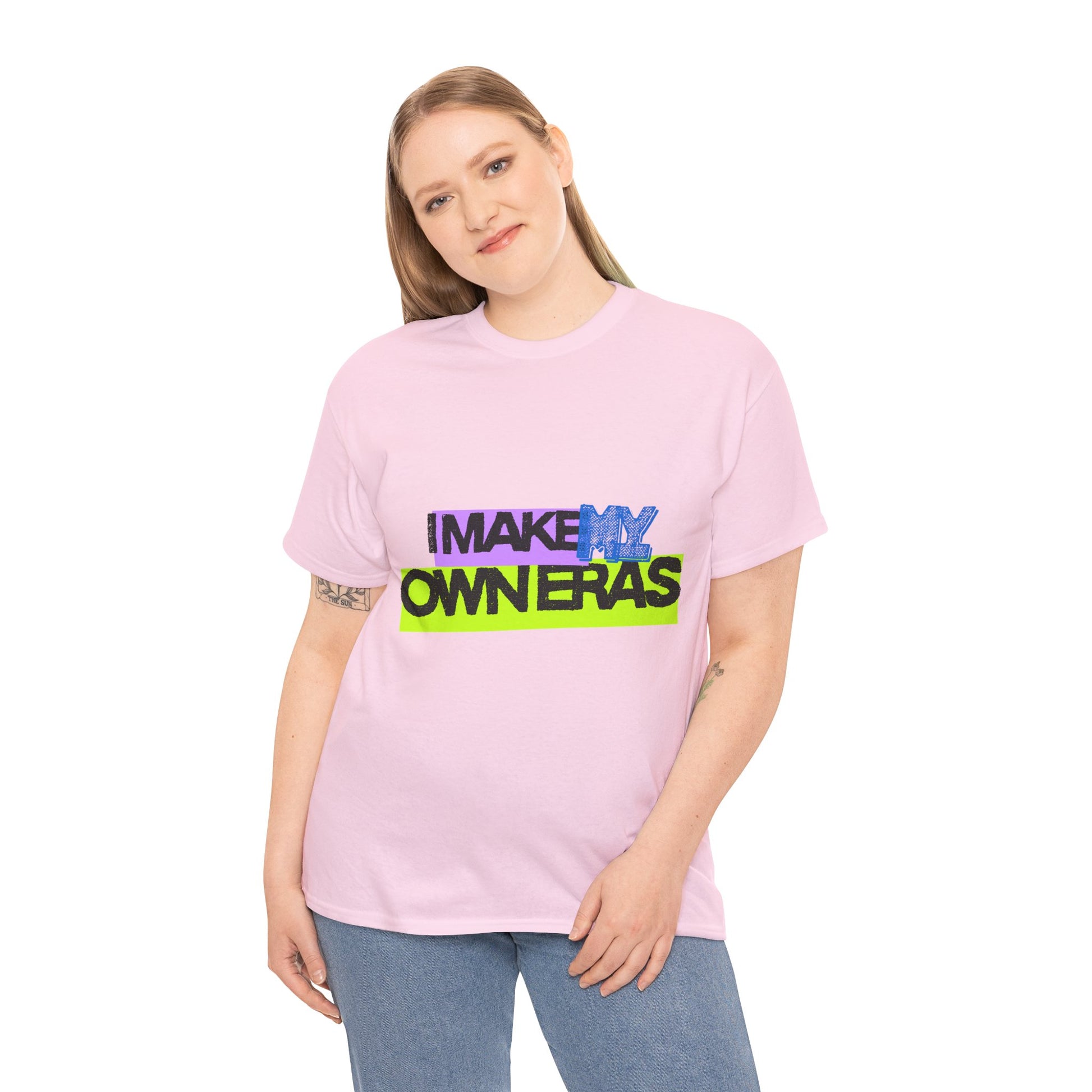 Statement tee with 'I Make My Own Eras' design — inspired by Unapologetic Icon - Taylor Swift. Fashion for bold self-expression.