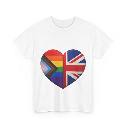 Pride Flag Unisex Tee - Reclaiming the Union Flag